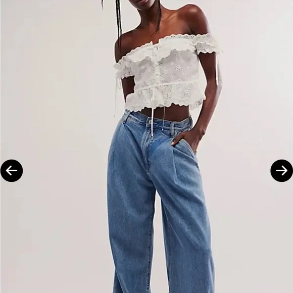 NWT Agolde Ellis Trouser jeans 🔥 - Picture 3 of 9